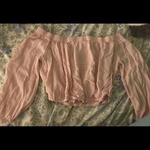 Cute light summer crop top